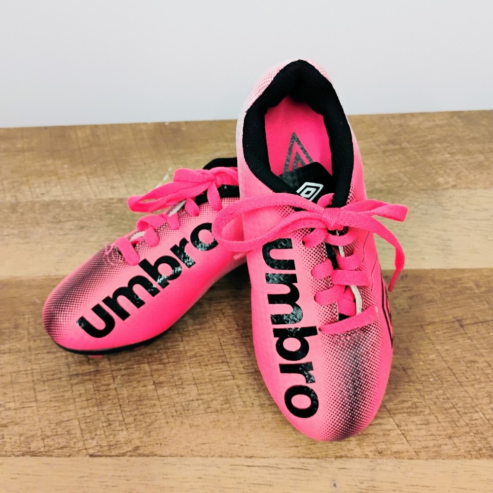 Umbro Arturo Girls Soccer Cleats Pink White Black Size 10K YFW00400G